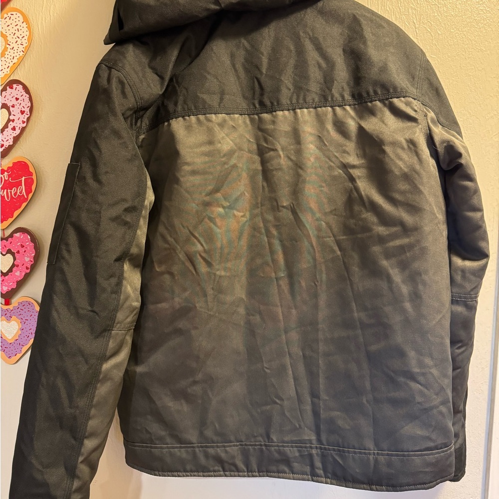 Caterpillar Dark Gray Military Jacket View 5